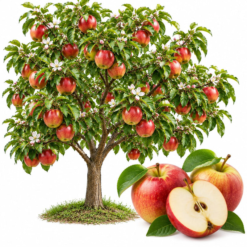 Apple trees