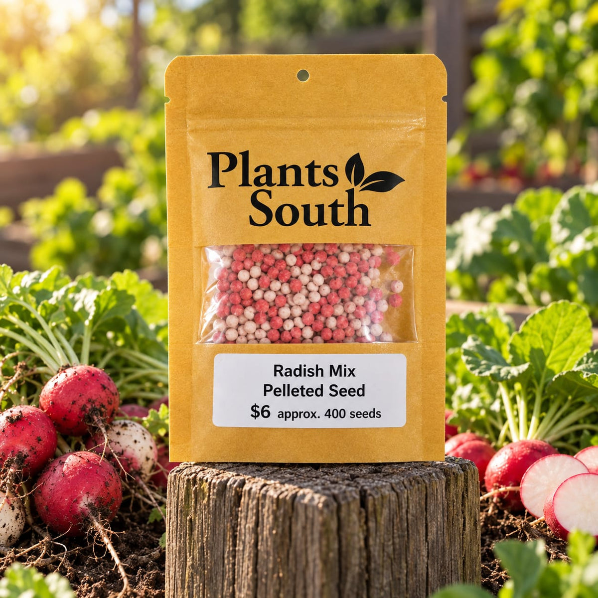 Mix Radish Pelleted seed Approx 400 seeds