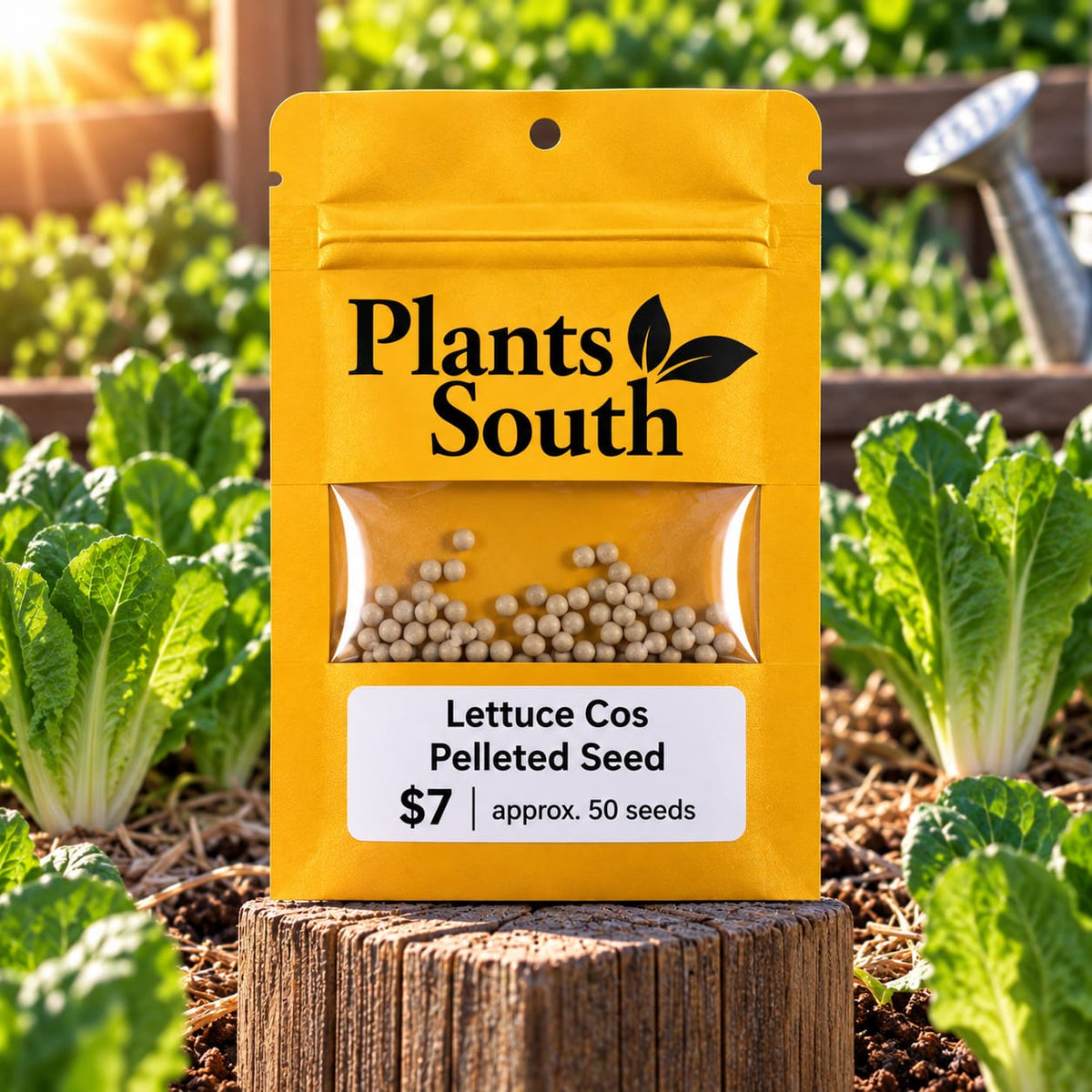 Cos Lettuce Seed Pelleted